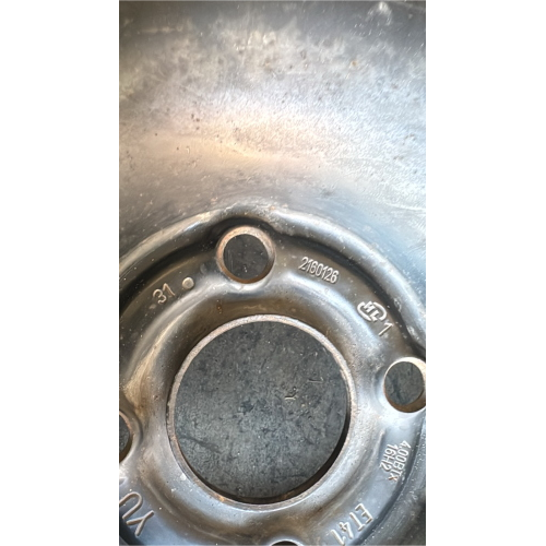 2160126 RUOTINO DI SCORTA CON ATTREZZI OPEL Adam (M13) 1.2 Benzina 69CV 51kW A12XER anno 2014 CONTINENTAL 115 70 R16  DOT 1314