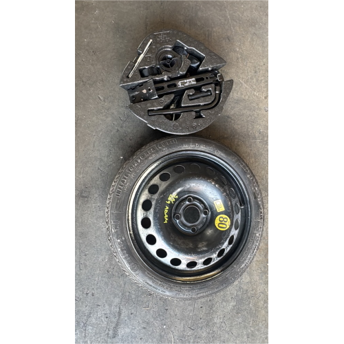 2160126 RUOTINO DI SCORTA CON ATTREZZI OPEL Adam (M13) 1.2 Benzina 69CV 51kW A12XER anno 2014 CONTINENTAL 115 70 R16  DOT 1314