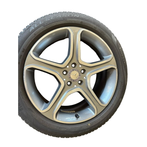 A2044012900 SET DI CERCHI IN LEGA CON GOMME 235 50 R19 MERCEDES GLK ANNO 2014 DOT07/22 8.5JX19H2 ET52
