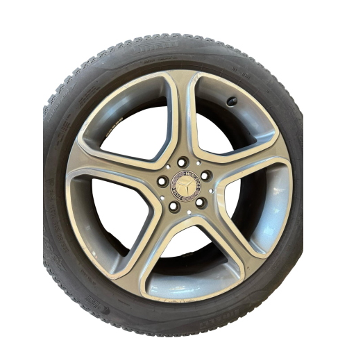 A2044012900 SET DI CERCHI IN LEGA CON GOMME 235 50 R19 MERCEDES GLK ANNO 2014 DOT07/22 8.5JX19H2 ET52