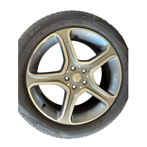 A2044012900 SET DI CERCHI IN LEGA CON GOMME 235 50 R19 MERCEDES GLK ANNO 2014 DOT07/22 8.5JX19H2 ET52