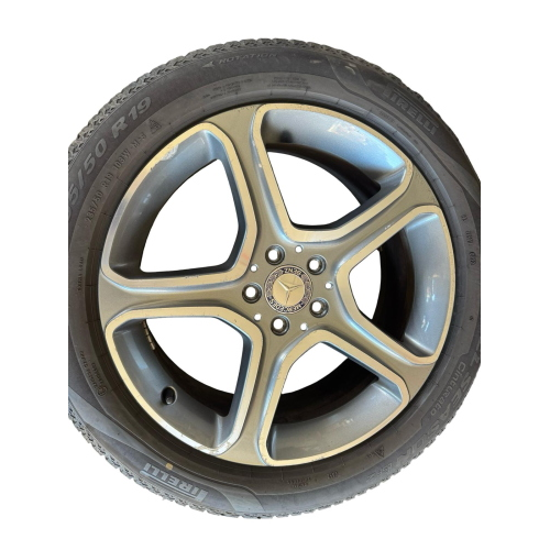 A2044012900 SET DI CERCHI IN LEGA CON GOMME 235 50 R19 MERCEDES GLK ANNO 2014 DOT07/22 8.5JX19H2 ET52