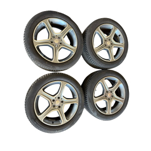 A2044012900 SET DI CERCHI IN LEGA CON GOMME 235 50 R19 MERCEDES GLK ANNO 2014 DOT07/22 8.5JX19H2 ET52