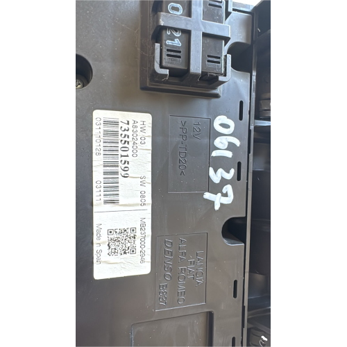 735501599 CENTRALINA Comandi Clima AC Fiat Punto Evo 2012