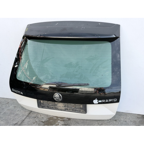 PORTELLONE POSTERIORE COMPLETO PER SKODA Rapid S. Wagon 5JJ827023E cay (12>19)